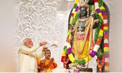 அரசியலமைப்பை உருவாக்கியவர்களுக்கு ராம ராஜ்யம் உத்வேகமாக இருந்தது: பிரதமர் பெருமிதம்