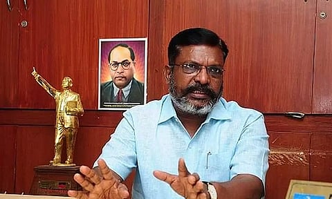 எஸ்.சி., எஸ்.டி., ஓ.பி.சி. இட ஒதுக்கீட்டை ஒழித்து கட்ட மத்திய அரசு சதி திட்டம்- திருமாவளவன் குற்றச்சாட்டு