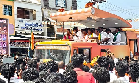 ஊழலற்ற ஆட்சி அமைய மோடியின் கரத்தை வலுப்படுத்த வேண்டும்- அண்ணாமலை