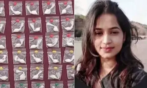 நடிகருக்காக போதை பொருள் கடத்திய துணை நடிகை.. போலீசார் அதிரடி