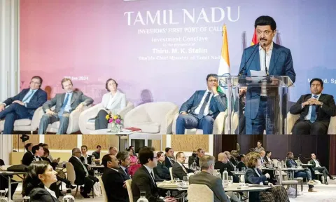 ஸ்பெயின் நாட்டில் முதலமைச்சர் மு.க.ஸ்டாலின் தொழிற்சாலைகளை பார்வையிட்டார்