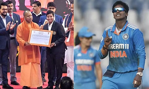 போலீஸ் டிஎஸ்பி-யான தீப்தி சர்மா.. கெளரவித்த உ.பி. அரசு