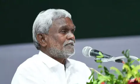 ஜார்கண்டில் 18 மணி நேரமாக செயல்படாத அரசு: ஆளுநருக்கு சம்பாய் சோரன் கடிதம்