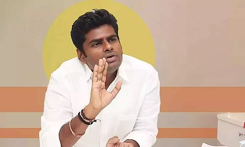 கட்சி தொடங்கிய விஜய்: வாழ்த்து தெரிவித்த அண்ணாமலை