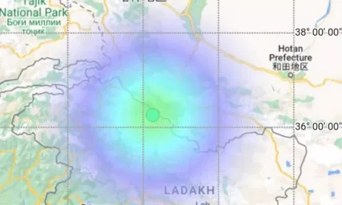 லடாக்கின் கார்கில் மற்றும் மேகாலயாவில் நில அதிர்வு