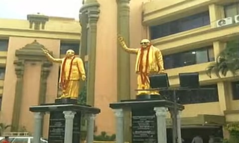 மத்திய அரசை கண்டித்து மார்க். கம்யூ போராட்டம்- திமுக பங்கேற்பு