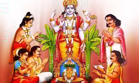 ஸ்ரீ சத்யநாராயண விரத கதை...!