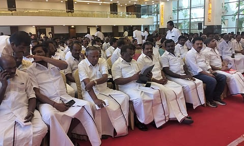 கனிமொழி எம்.பி தலைமையிலான தேர்தல் அறிக்கை குழுவினர் ஆலோசனை