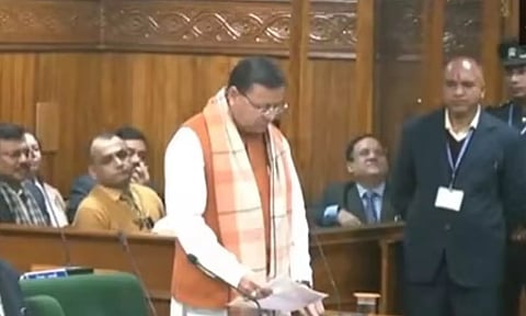 உத்தரகாண்ட் சட்டசபையில் பொது சிவில் சட்ட மசோதா தாக்கல்