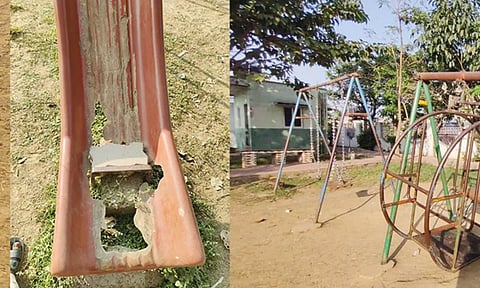 பூந்தமல்லியில் பராமரிப்பு இல்லாத நகராட்சி பூங்கா