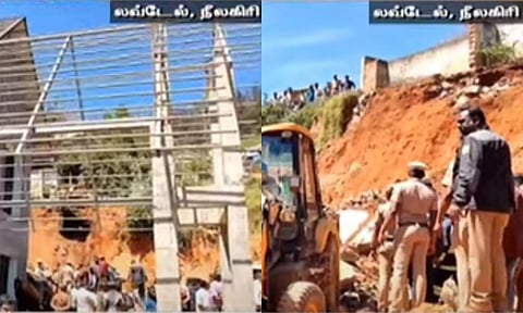 உதகை அருகே மண் சரிந்து விபத்து: 6 பேர் உயிரிழப்பு