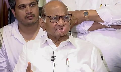 சரத் பவார் கட்சிக்கு புதிய பெயர்: தேர்தல் ஆணையம் ஒப்புதல்