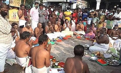 வித்தியாசமான பித்ரு பூஜை