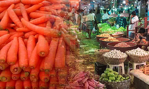 கோயம்பேடு மார்க்கெட்டில் கேரட் விலை ரூ.90 ஆக அதிகரிப்பு