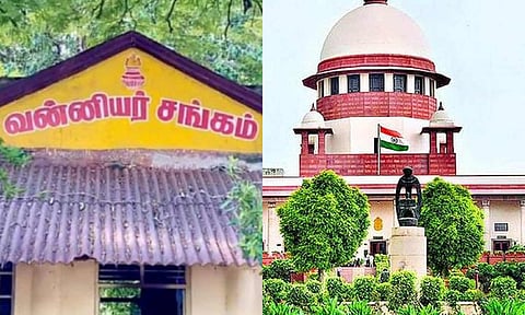 நிலம் ஆக்கிரமிக்கப்பட்டதாக தமிழக அரசு அப்பீல்- வன்னியர் சங்கத்துக்கு சுப்ரீம் கோர்ட்டு நோட்டீசு