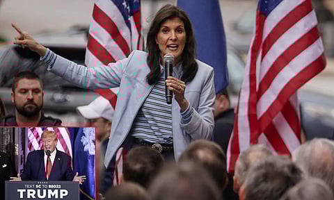 "என்னுடன் விவாதிக்க தயாரா?" - டிரம்பிற்கு சவால் விடும் நிக்கி ஹாலே