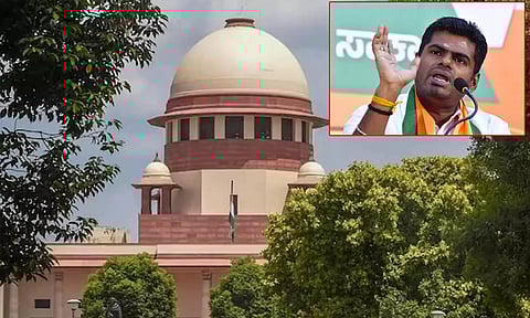 வெறுப்புணர்வை தூண்டும் வகையில் பேச்சு: அண்ணாமலை உச்சநீதிமன்றத்தில் மேல்முறையீடு