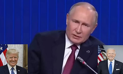 டிரம்பை விட பைடன் அதிபராவதையே விரும்புகிறோம் - புதின்