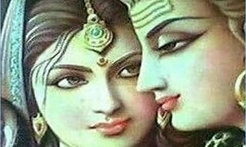 ஈஸ்வரி, ஈசனுக்கு சாபம் இடுதல்