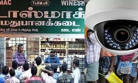 டாஸ்மாக் பார்களில் சி.சி.டி.வி. கேமரா பொருத்தாவிட்டால் லைசென்ஸ் ரத்து