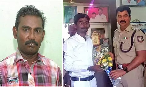 மணல் கொள்ளையர்களால் வெட்டி கொல்லப்பட்ட வி.ஏ.ஓ மகன் நீதிபதி தேர்வில் வெற்றி