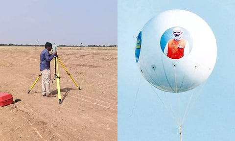 பிரதமர் மோடி பங்கேற்கும் பொதுக்கூட்டம்: 1000 ஏக்கரில் பிரம்மாண்டமாக தயாராகும் மைதானம்