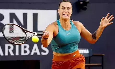 துபாய் சாம்பியன்ஷிப்: சபலென்காவுக்கு அதிர்ச்சி அளித்த குரோசிய வீராங்கனை