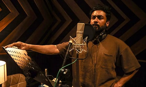 'கங்குவா' படத்தின் டப்பிங் பணியைத் தொடங்கிய சூர்யா