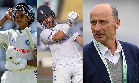 இங்கிலாந்திடம் இருந்து அதிரடியான ஆட்டத்தை ஜெய்ஸ்வால் கற்கவில்லை- டக்கெட் மீது நாசர் உசேன் பாய்ச்சல்