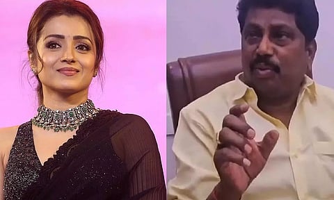 அவதூறு பேச்சு : அ.தி.மு.க. முன்னாள் நிர்வாகிக்கு திரிஷா நோட்டீஸ்