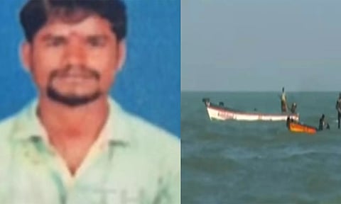 நாகை துறைமுகம் அருகே கடலில் விழுந்த மீனவர் மாயம்