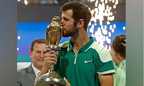 கத்தார் ஓபன் டென்னிஸ்: சாம்பியன் பட்டம் வென்றார் கச்சனாவ்