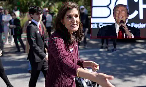 கருப்பின வாக்காளர்கள் குறித்த டிரம்ப் பேச்சிற்கு ஹாலே கண்டனம்