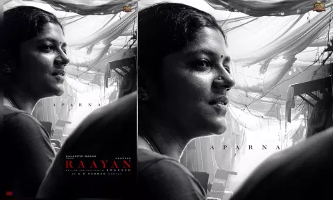 "ராயன்" படத்தில் இணைந்த அபர்ணா பாலமுரளி- போஸ்டர் வெளியீடு