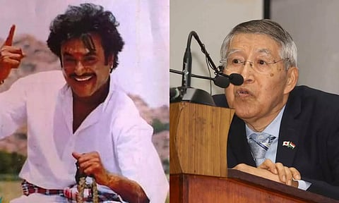 ரஜினி நடித்த முத்து திரைப்பட பாடலை தமிழில் பாடி அசத்திய ஜப்பான் அதிகாரி