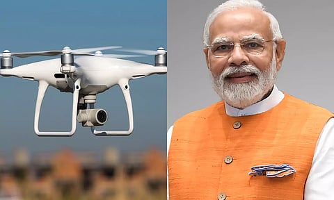 பிரதமர் மோடி வருகை எதிரொலி: சென்னையில் டிரோன்கள் பறக்க தடை
