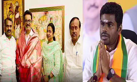 பா.ஜ.க கூட்டணியில் இணைந்த சரத்குமாரை வரவேற்கிறோம் - அண்ணாமலை