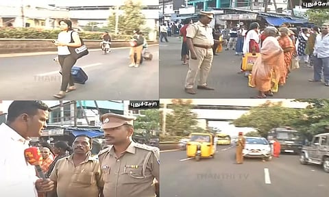 புதுச்சேரியில் சிறுமி கொலையை கண்டித்து "பந்த்": பேருந்துகள் ஓடவில்லை, கடைகள் அடைப்பு