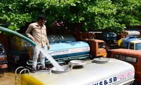 பெங்களூருவை தொடர்ந்து ஐதராபாத்தில் தண்ணீர் தட்டுப்பாடு