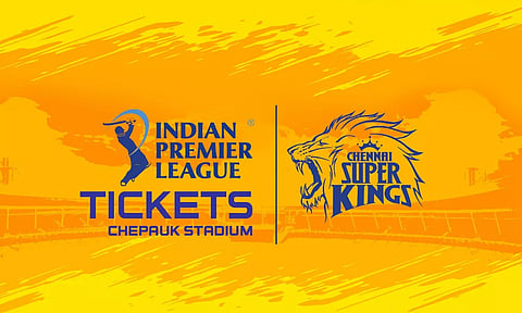 சிஎஸ்கே போட்டிக்கு ஆன்லைனில் மட்டுமே டிக்கெட் விற்பனை