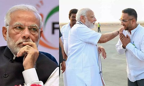 இரட்டை குழந்தைகள் பிறந்ததாக பொய் சொல்லி பிரதமர் மோடியை ஏமாற்றிய பாஜக நிர்வாகி தலைமறைவு