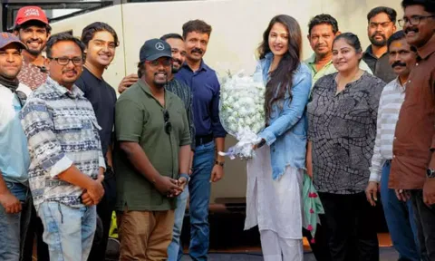 அனுஷ்காவின் முதல் மலையாளப் படம் 'கத்தனார்' படப்பிடிப்பு தொடக்கம்