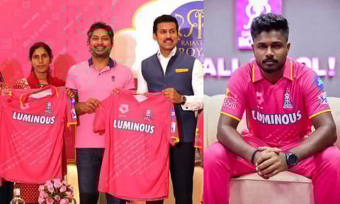 பெண்களை கௌரவிக்கும் வகையில் பிங்க் நிற ஜெர்சி அணிந்து விளையாடும் ராஜஸ்தான் ராயல்ஸ்