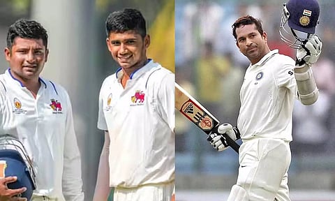 டெண்டுல்கரின் 29 ஆண்டு கால சாதனையை தகர்த்த சர்பராஸ் கான் சகோதரர்