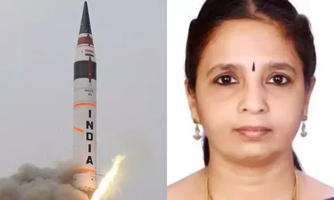 அக்னி-5 ஏவுகணை குழுவை வழிநடத்திய கேரள பெண் என்ஜினீயர்