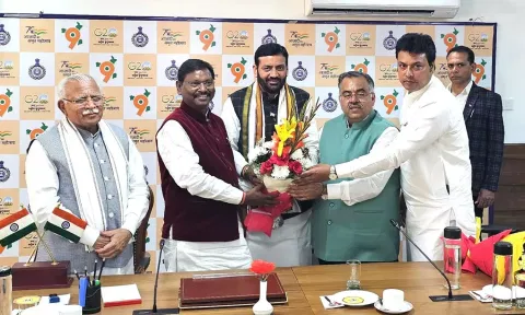 அரியானாவின் புதிய முதல்வர் நயாப் சிங் சைனிற்கு எதிராக வழக்குப்பதிவு