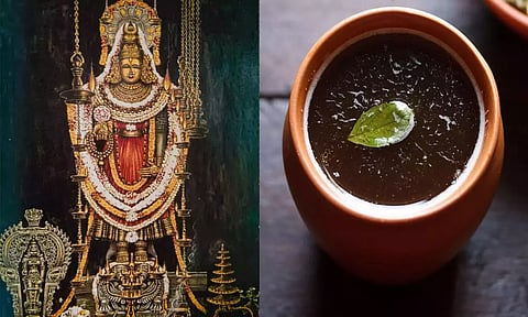 பகவதி அம்மனுக்கு `பானக்காரம்' படைத்து சிறப்பு பூஜை