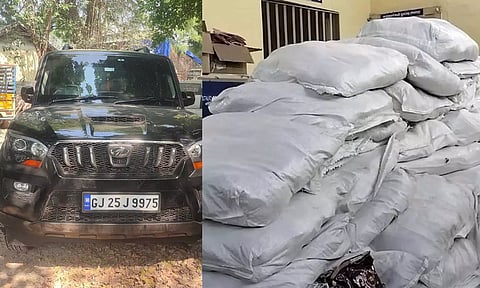 சொகுசு காரில் கடத்திய 440 கிலோ புகையிலை பொருட்கள் பறிமுதல்- ராஜஸ்தான் வாலிபர் கைது