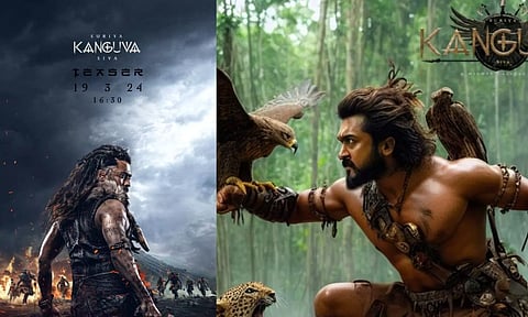 இன்று மாலை வெளியாகும் 'கங்குவா' டீசர்