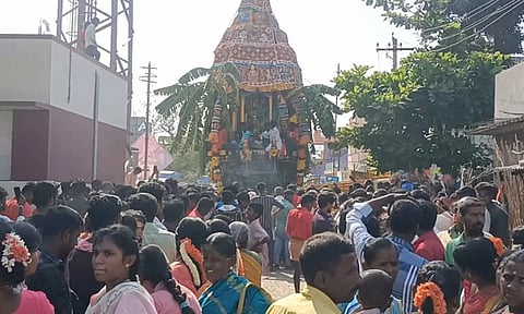 பழமை வாய்ந்த வரலாற்று சிறப்புமிக்க ஸ்ரீ பூங்காவனத்தம்மன் ரத உற்சவ விழா